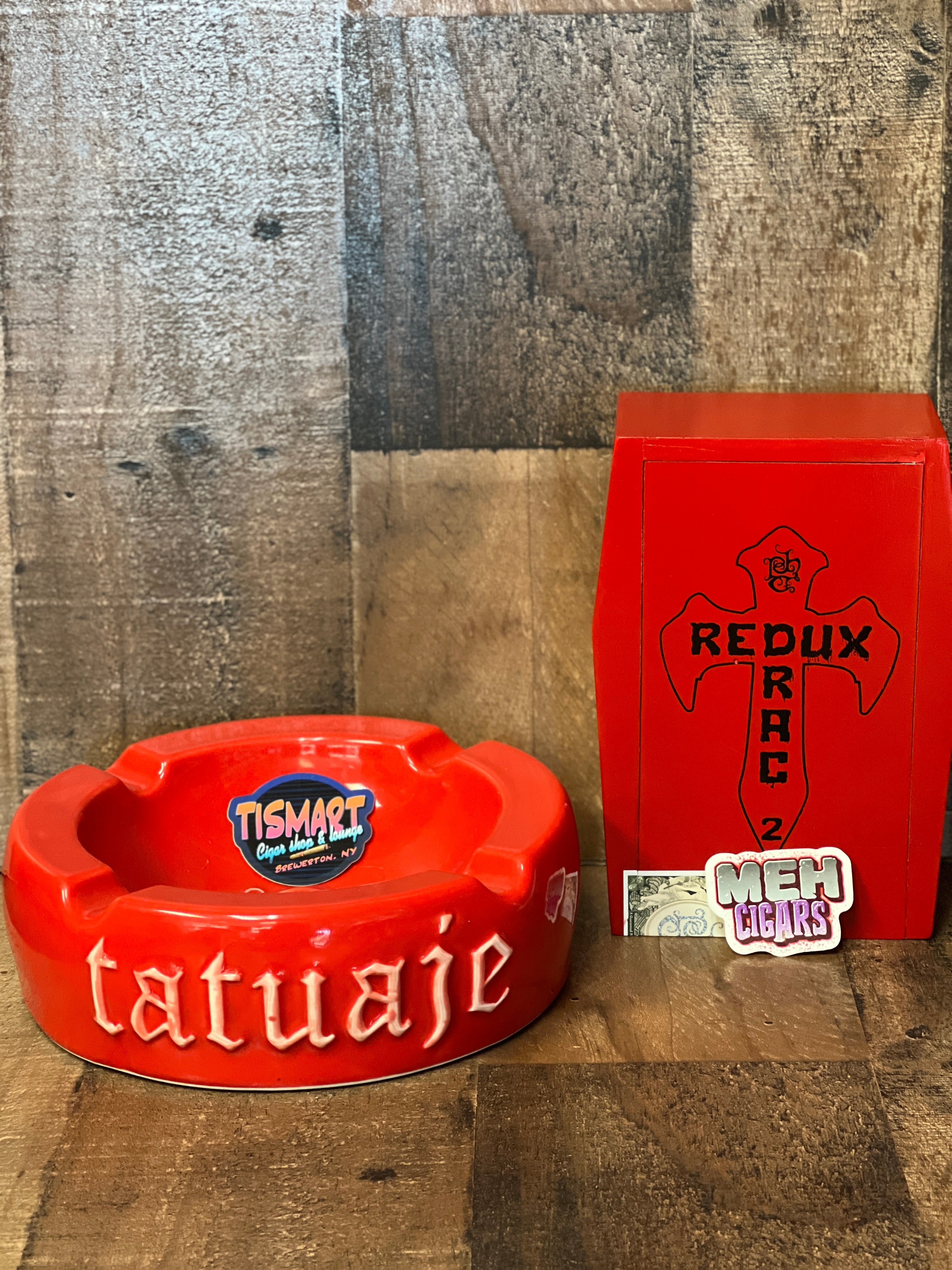 Tatuaje Drac Redux2 (Red Box) + Red Ashtray